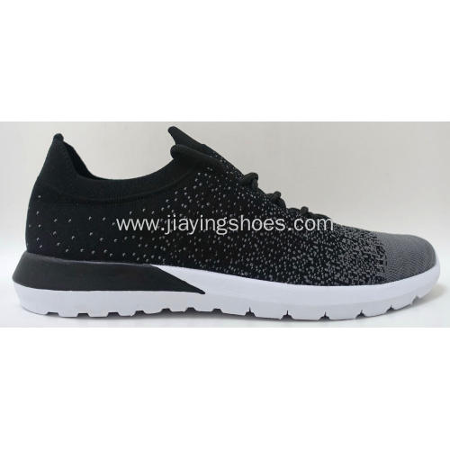 fashion breathable flyknit running shoes